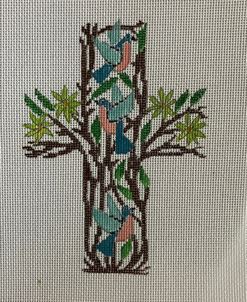 Bird and Vine cross
