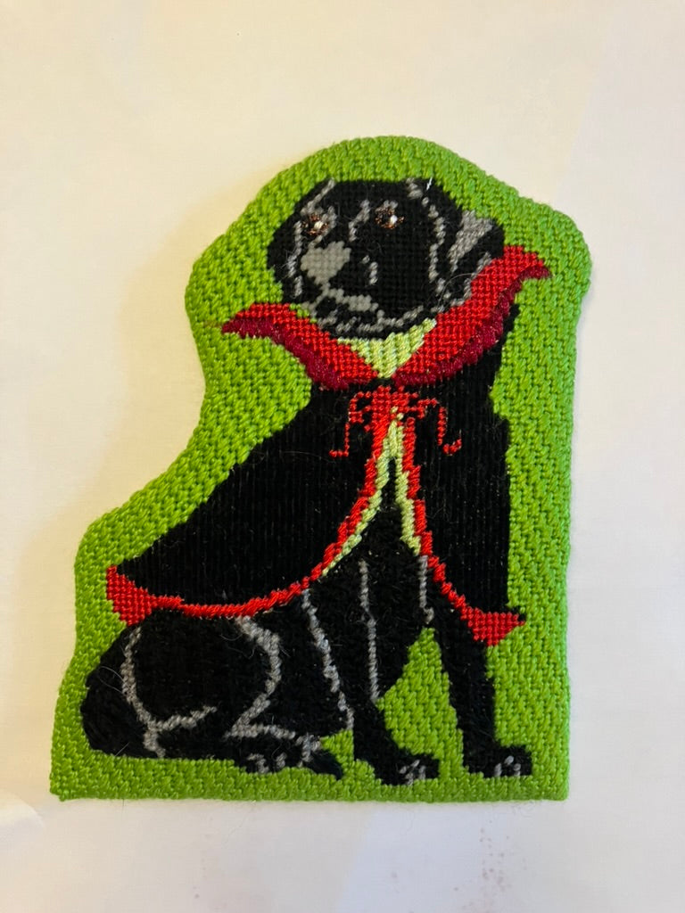 #10 October dog with stitch guide