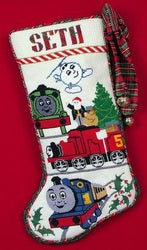 Thomas the Train stocking