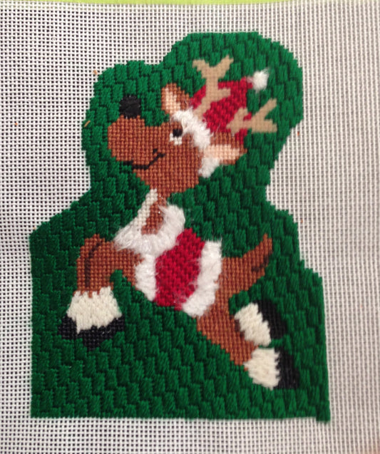 Funky Reindeeer #1 - Dasher with stitch guide