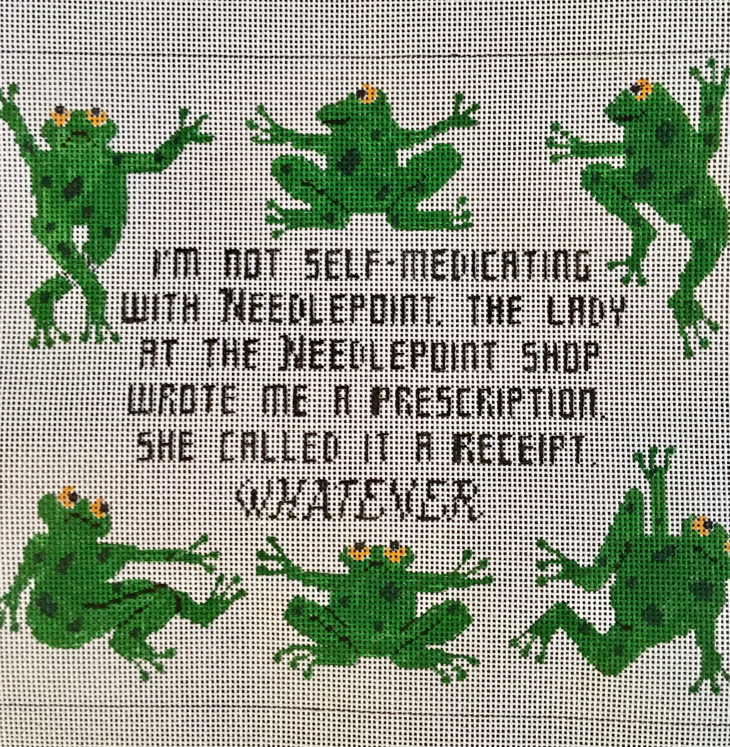 I'm not self-medicating