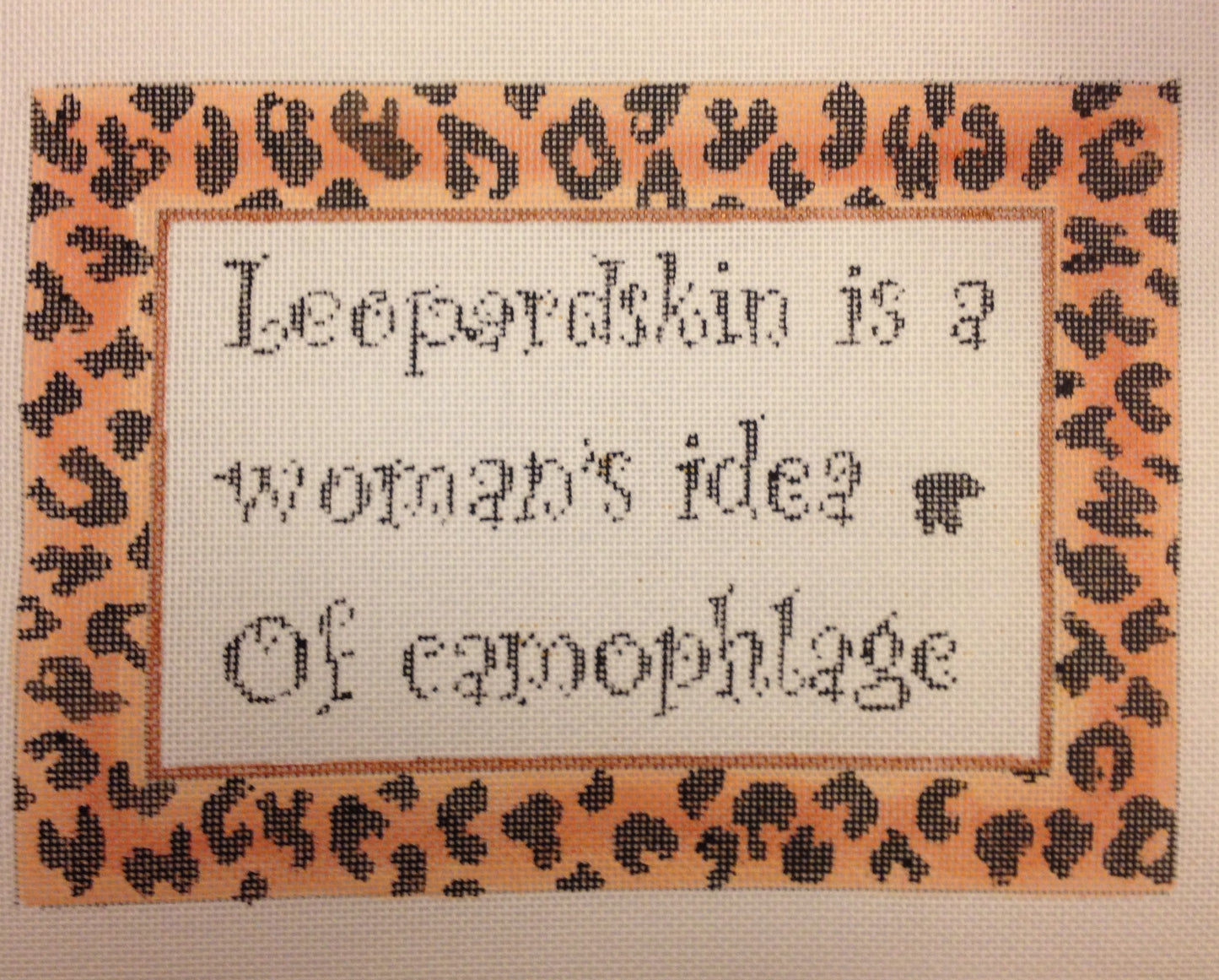 Leopardskin...
