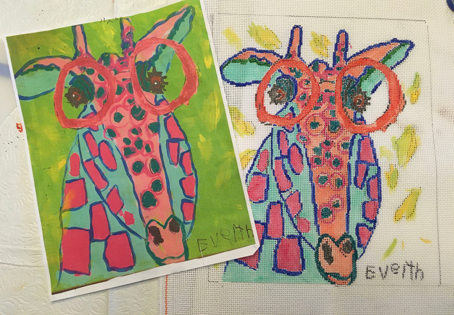 Grandchild's drawing