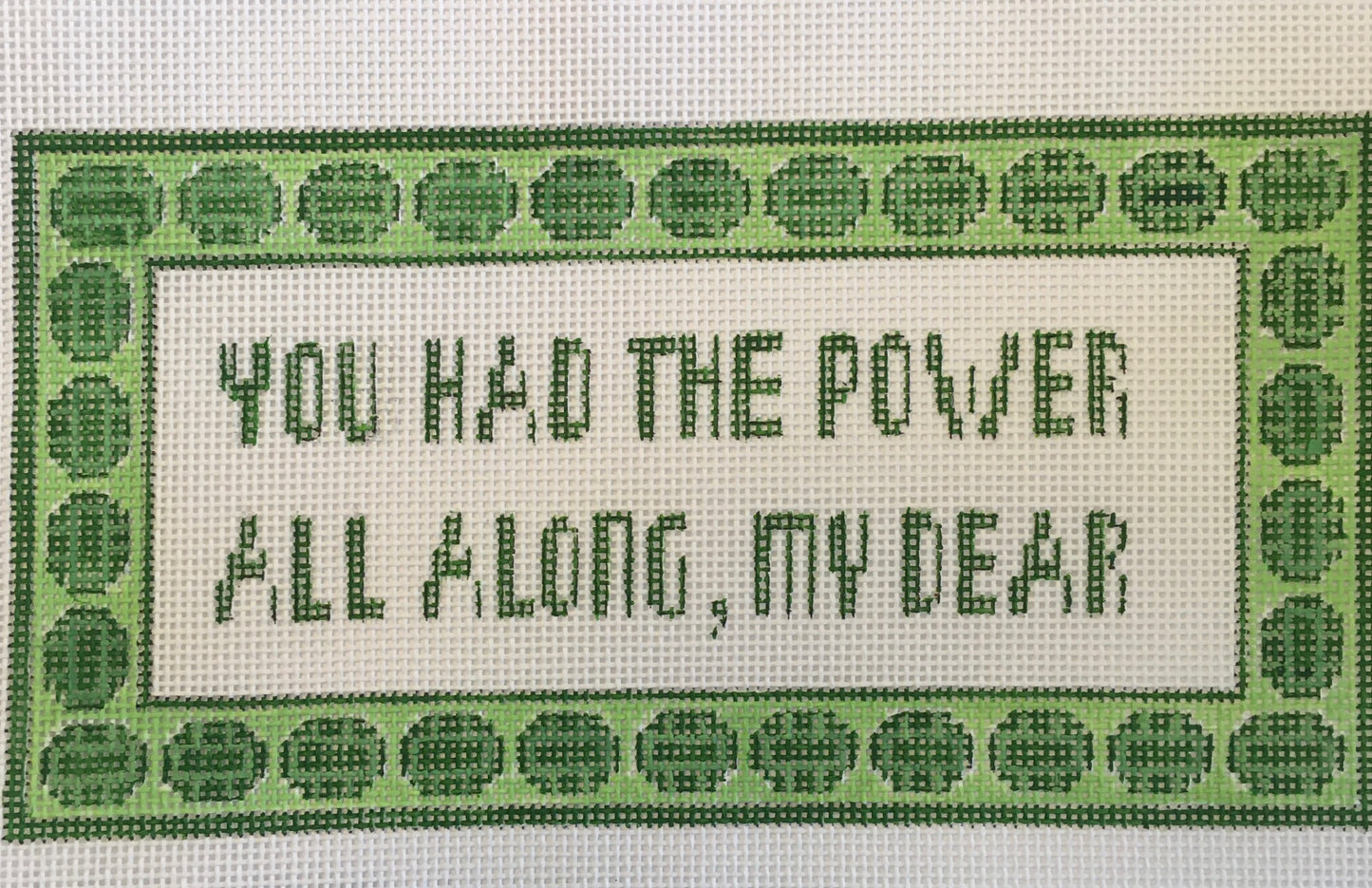 You had the Power all along w/ emeralds