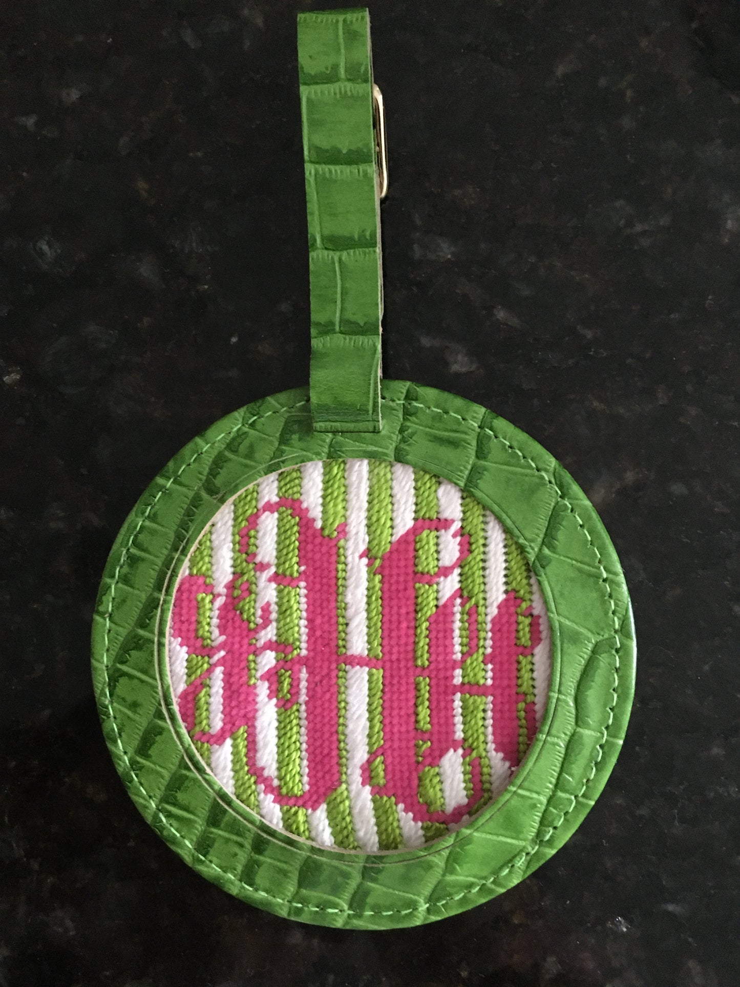 custom monogram for Lee or other small round inserts