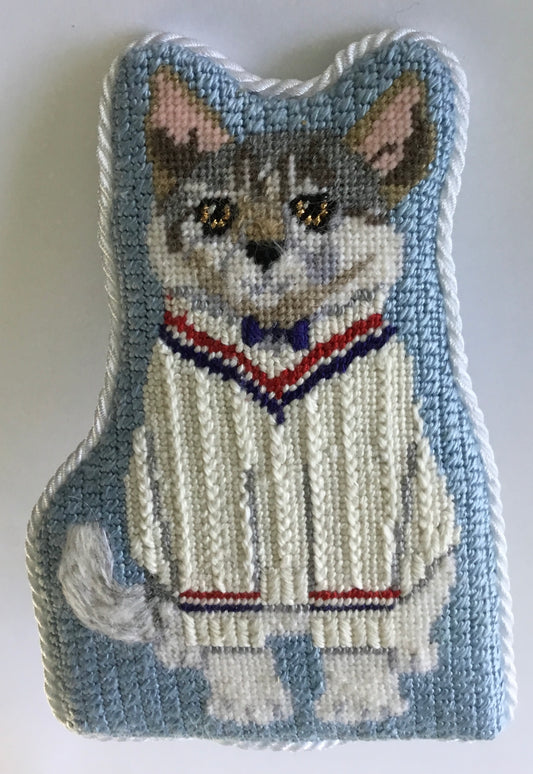 #6 June cat with stitch guide