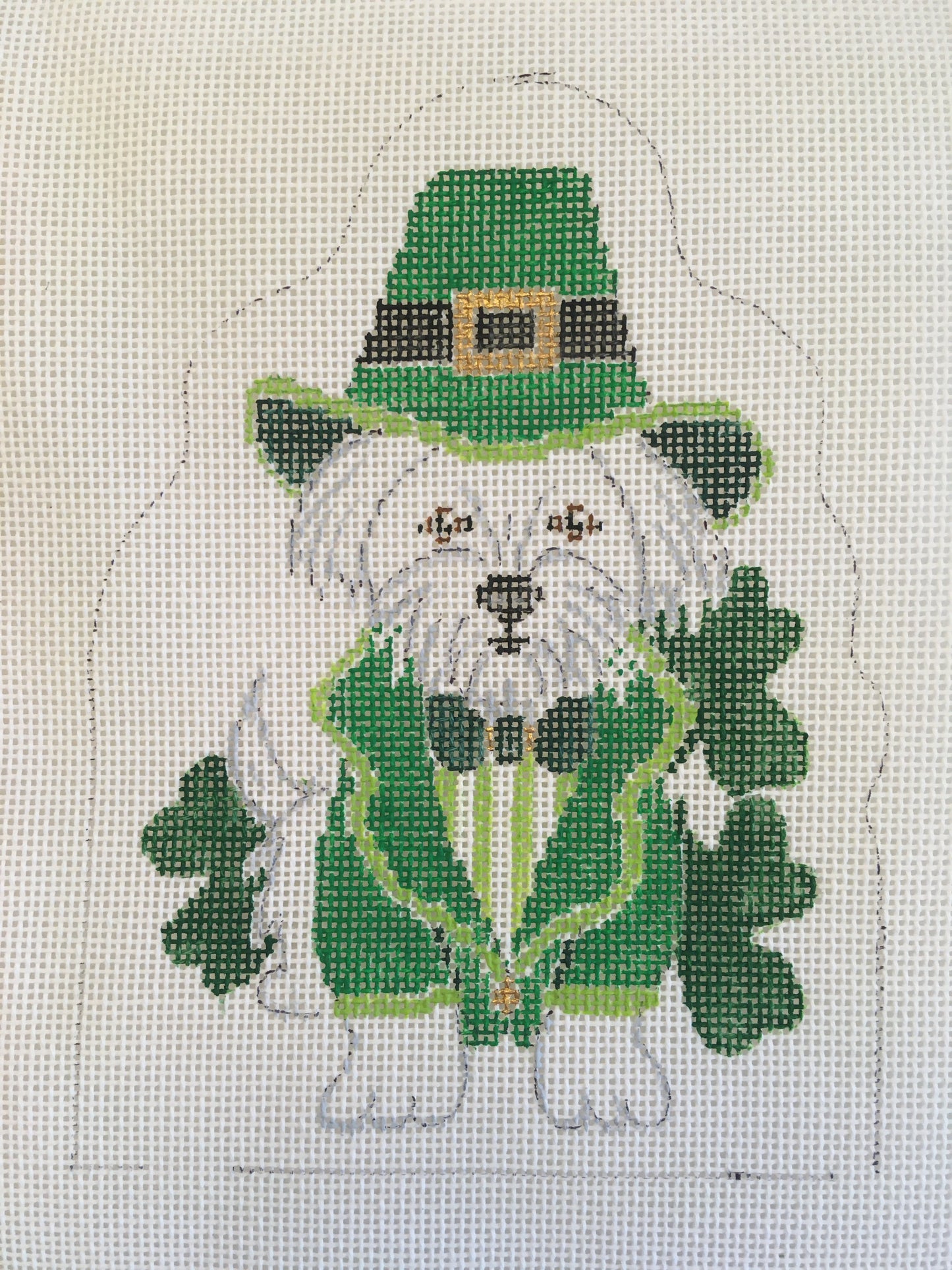 #3 March Dog with stitch guide