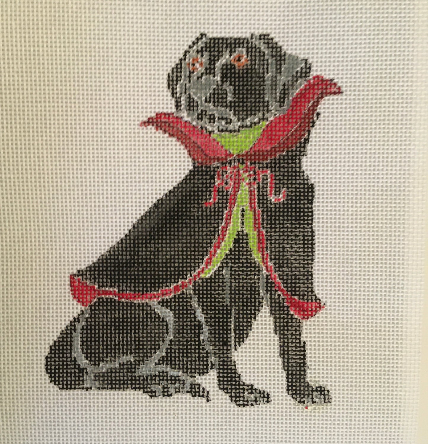 #10 October dog with stitch guide