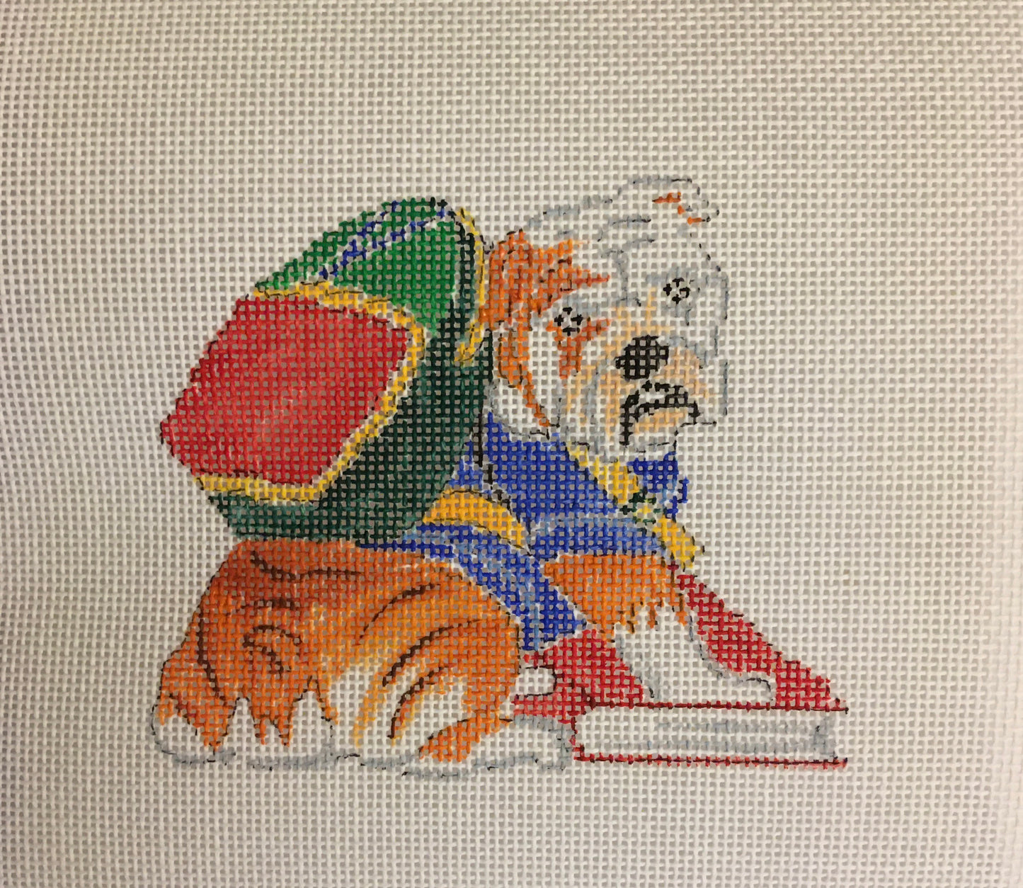 #9 September dog with stitch guide