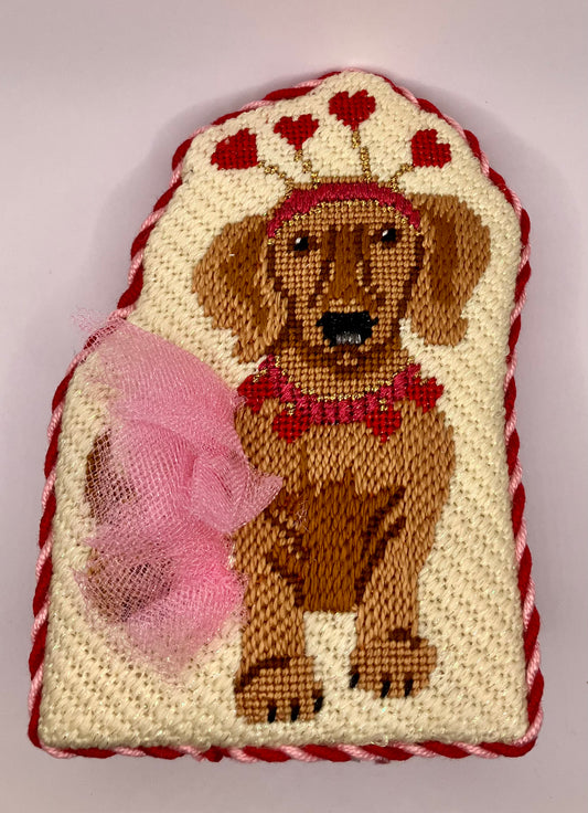 #2 February dog with stitch guide