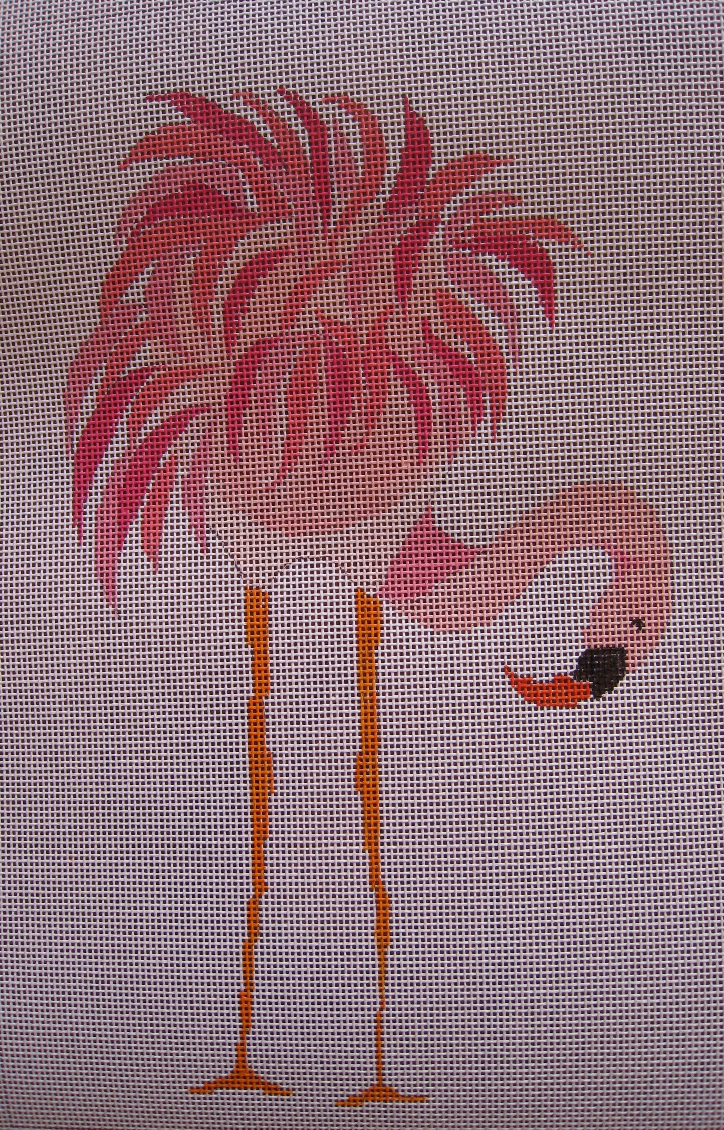 Fanny Flamingo pillow
