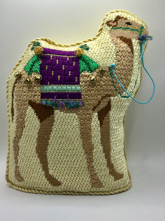 Nativity Standing camel with stitch guide