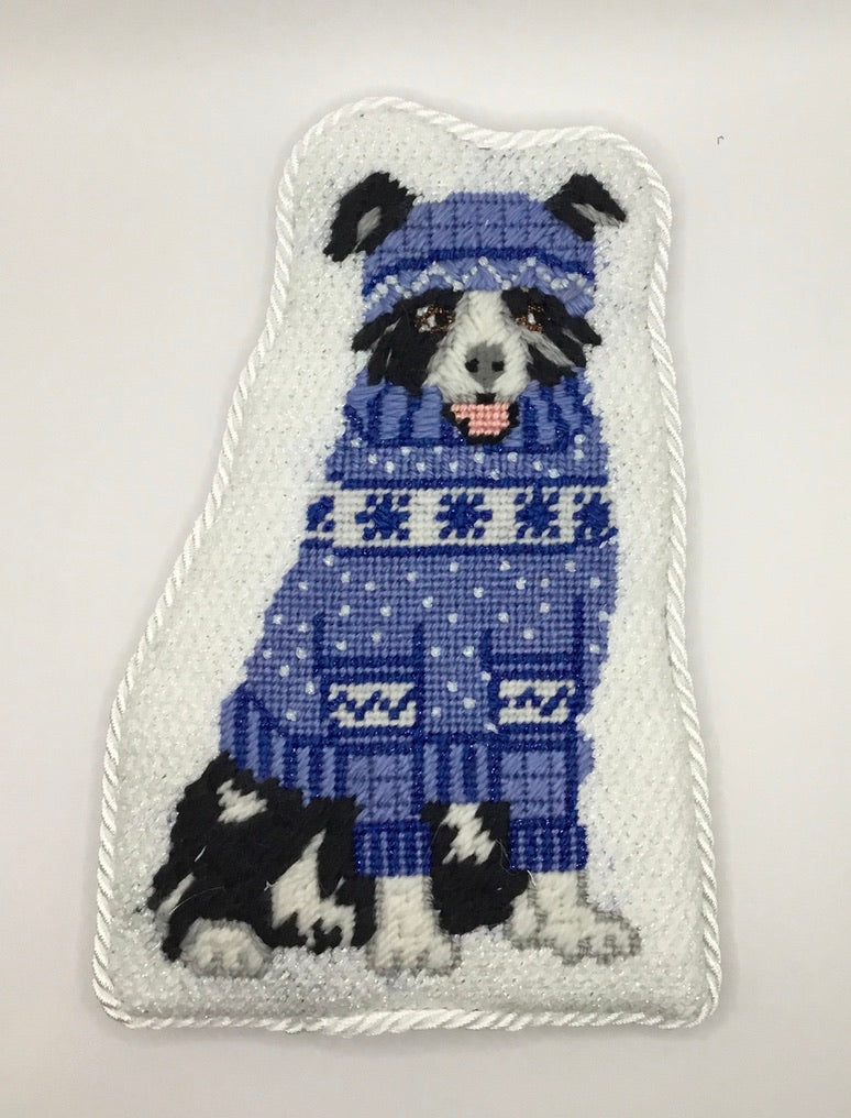 #1 January Dog with stitch guide