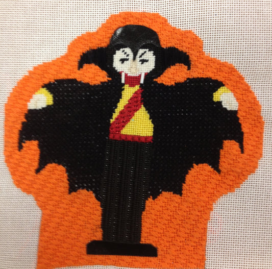 Halloween Dracula with stitch guide