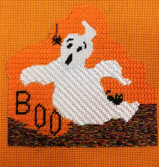 Halloween Ghost with stitch guide