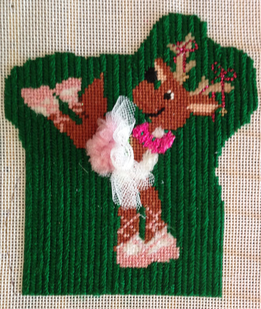 Funky Reindeer #2 - Dancer with stitch guide