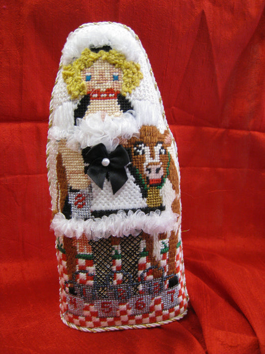August Nutcracker with stitch guide