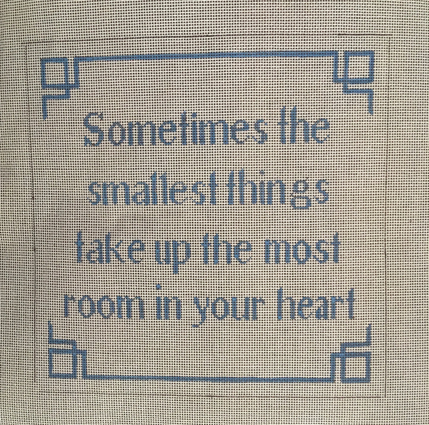 The Smallest things