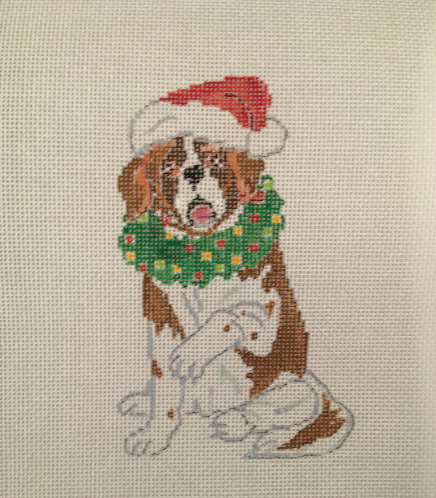 #12 December dog with stitch guide