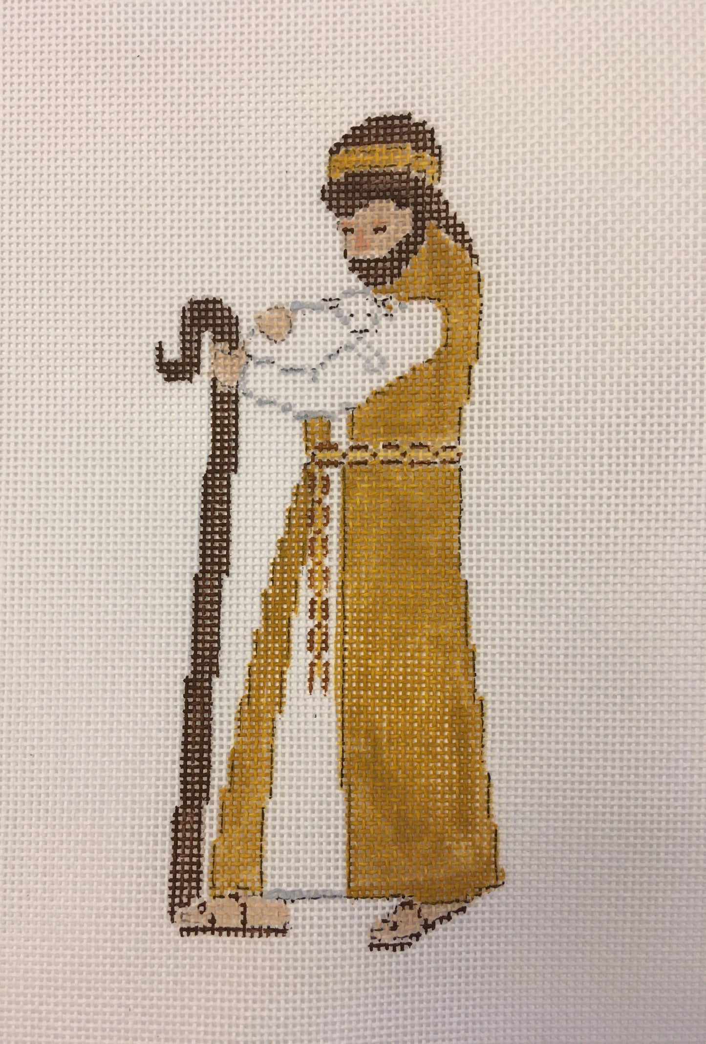 Nativity Shepherd with stitch guide